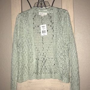 Cardigan -mint green